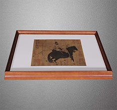 青岛市书画装裱配框服务案例